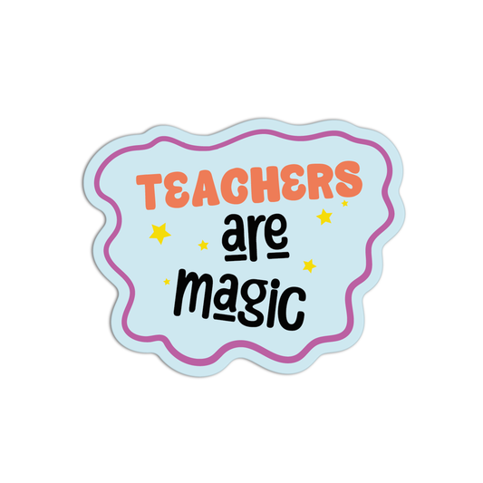 Teacher Are Magic Teacher Stickers