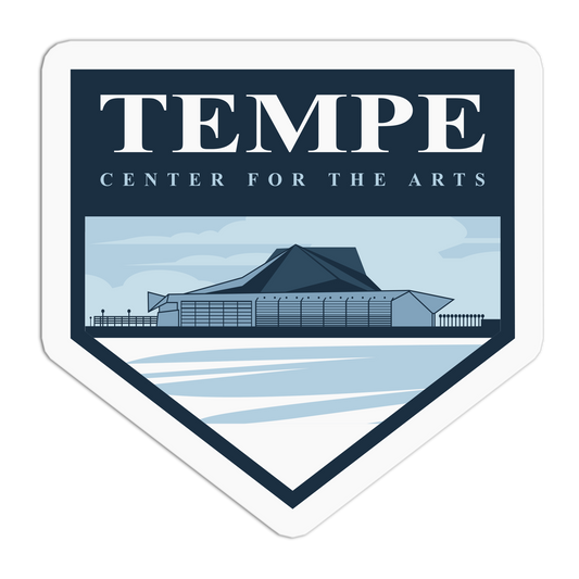 Center for the Arts - Travel Series Tempe Sticker - The Stkr Store