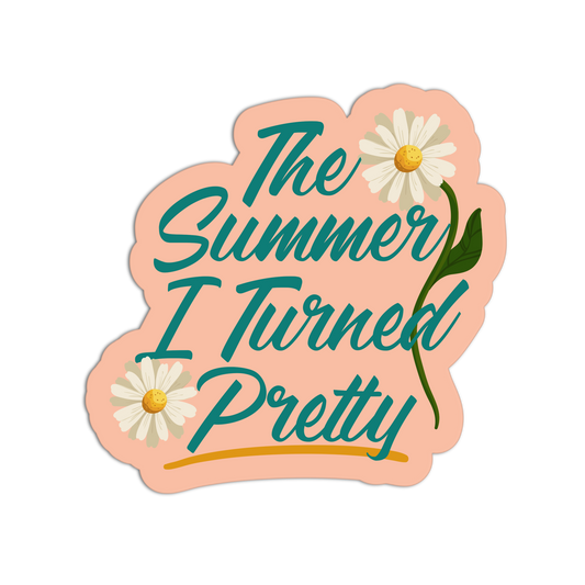 The Summer I Turned Pretty Textured Stickers