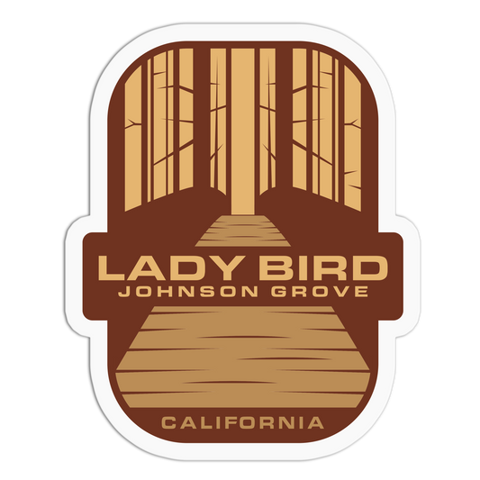 Lady Bird Travel Series Redwood Stickers