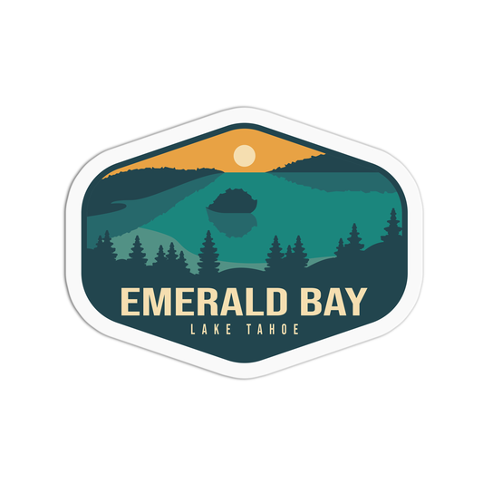 Emerald Bay Travel Series Stickers