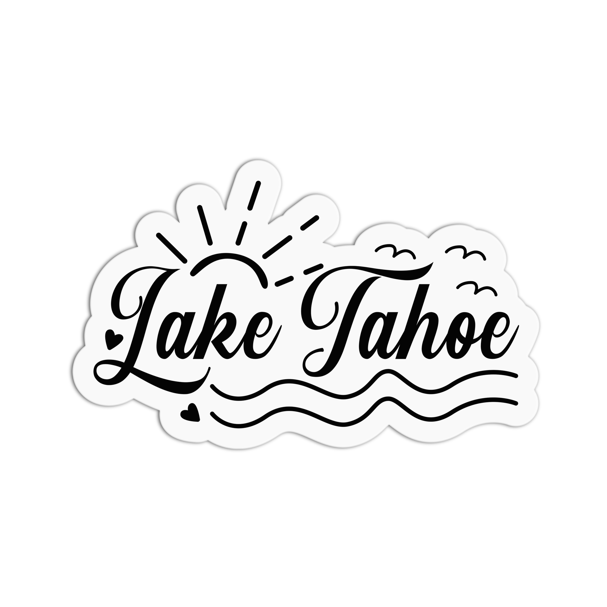 Lake Tahoe Travel Series Stickers