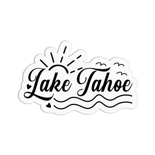 Lake Tahoe Travel Series Stickers
