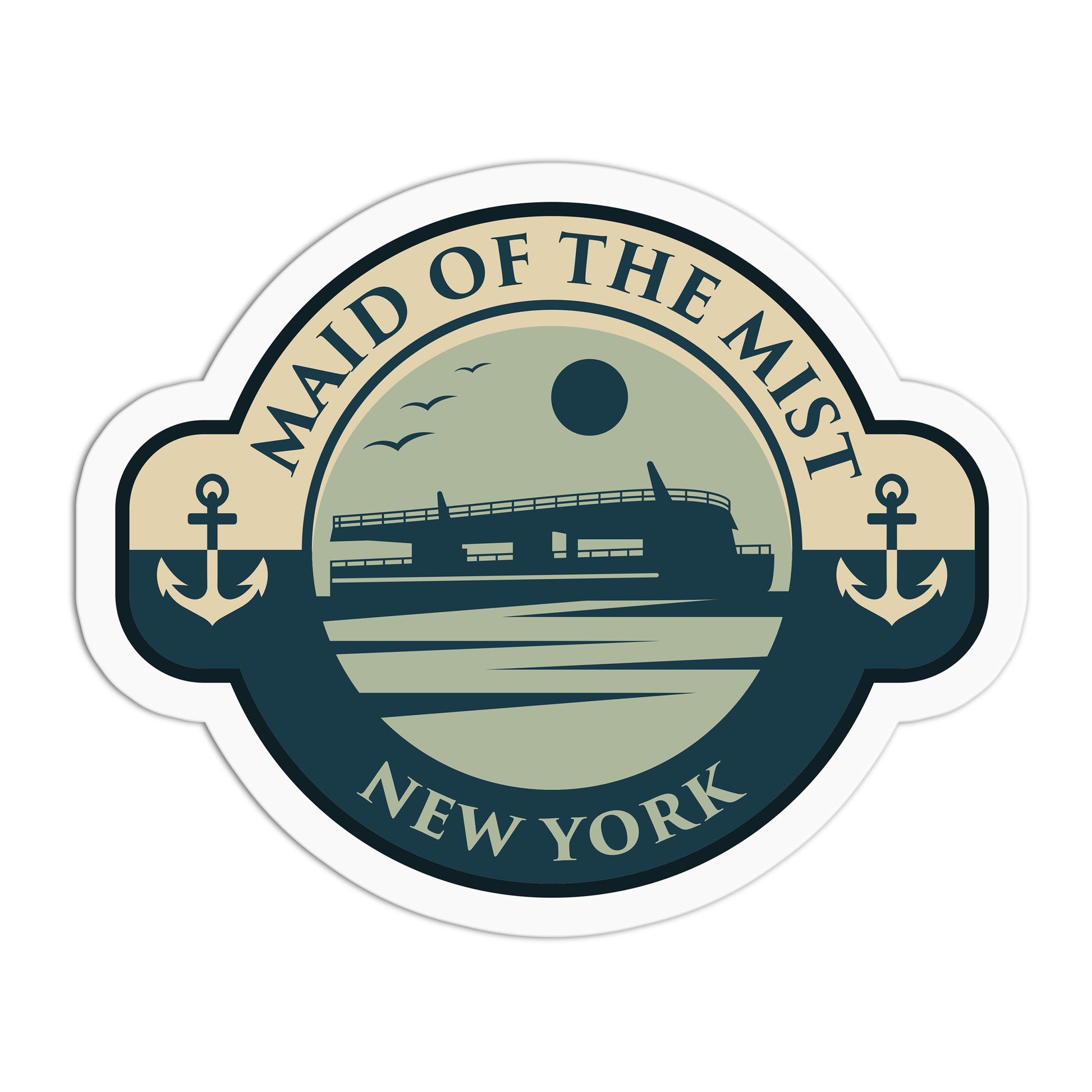 Maid Of The Mist Travel Series_Niagara Falls Stickers