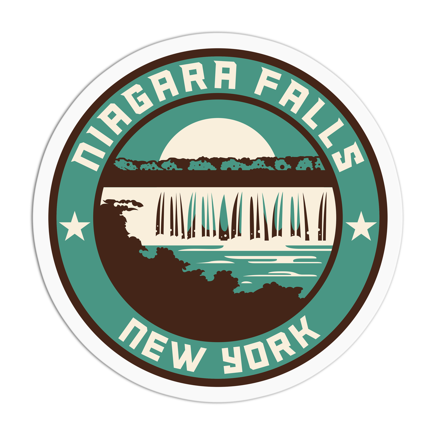 Niagara Falls Travel Series_Niagara Falls Stickers