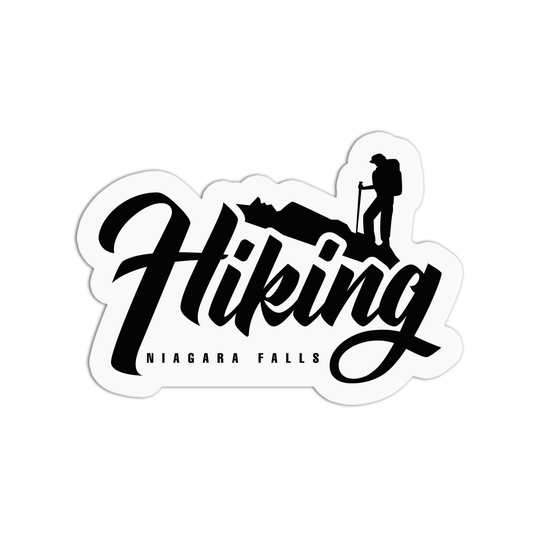 Hiking Travel Series Niagara Falls Stickers