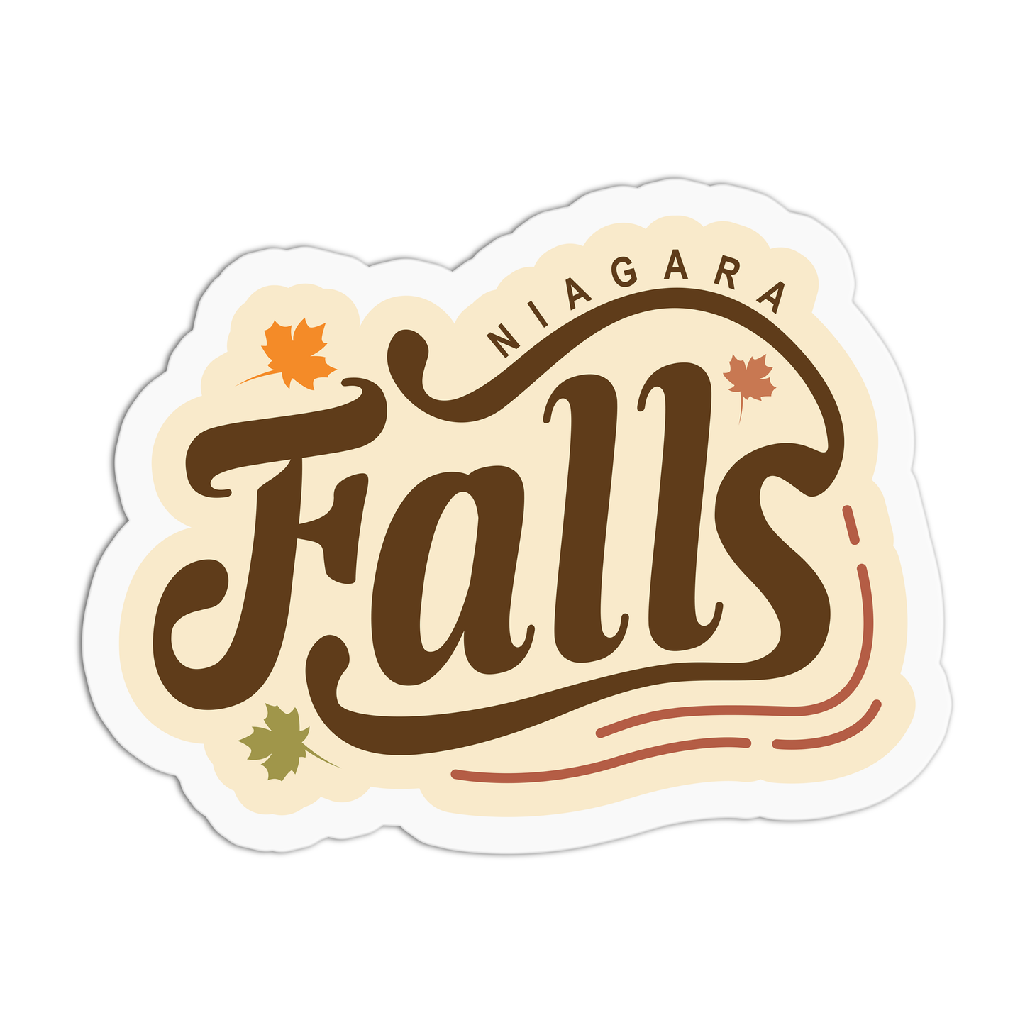 Falls Travel Series_Niagara Falls Stickers