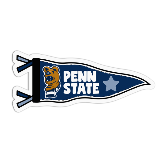 Penn State University Flag Sticker