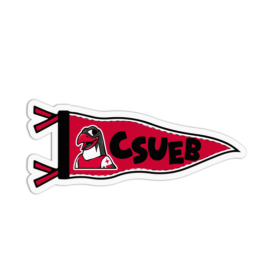 CSU East Bay University Flag Sticker