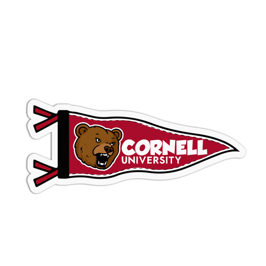 Cornell University Flag Sticker