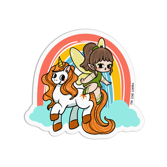 Unicorns And Fairies Stickers
