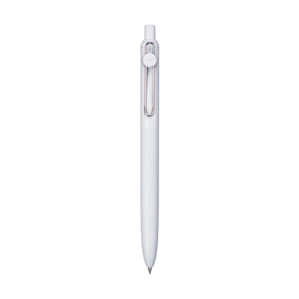 White pen on a white background