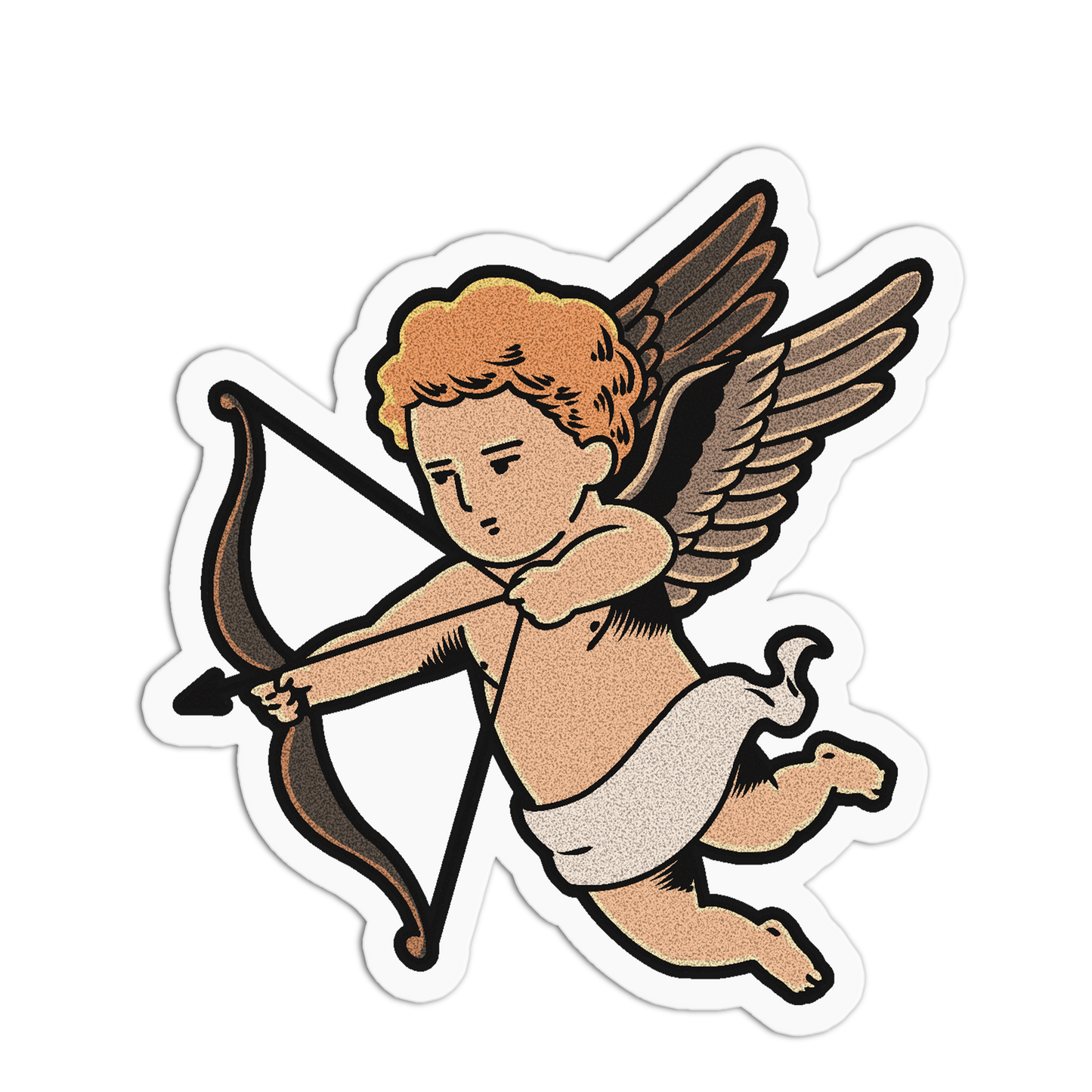Cherub Angel American Tattoo Sticker