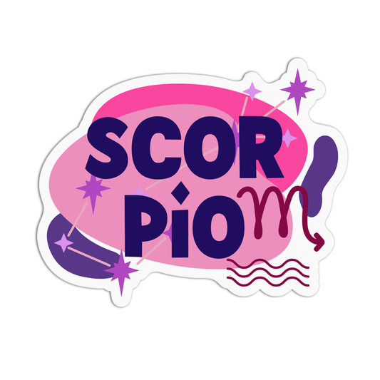 Scorpio Zodiac Sign Stickers