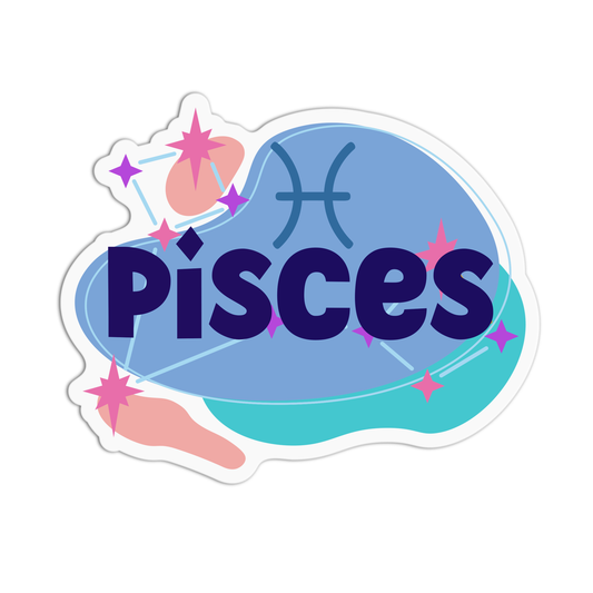 Pisces Zodiac Sign Stickers